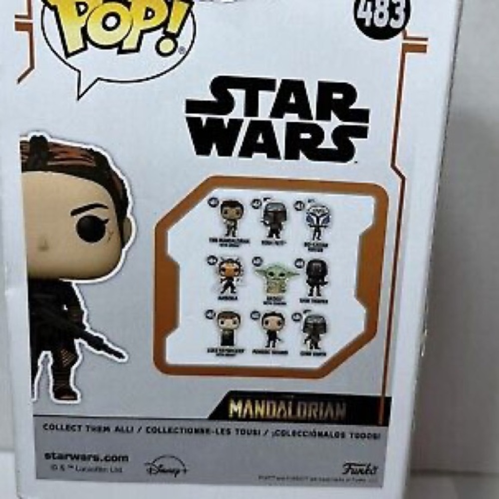 New Funko Pop! Star Wars: The Mandalorian - Fennec Shand Vinyl Bobblehead #483 - Picture 11 of 13
